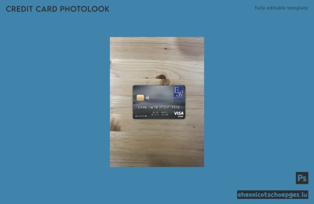 Comoros Exim Bank Visa-Karte Fotobeispiel-Vorschau
